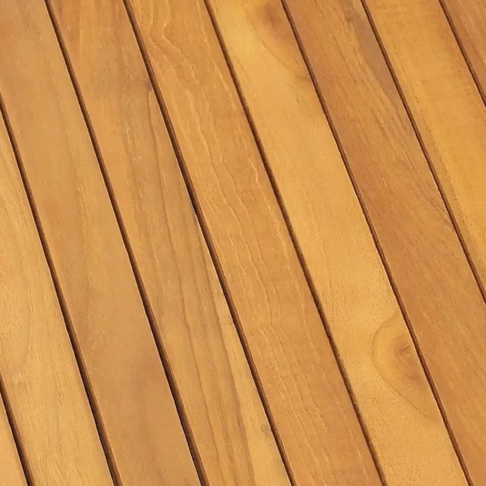 vidaXL - Tuinbox - Bruin - Teakhout - 200 x 50 x 55 cm