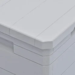 vidaXL - Tuinbox - Grijs - Kunststof