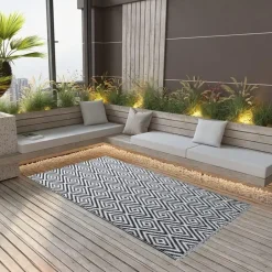 vidaXL - Tuinkleed - Wit - Polyetheen - 190 x 290 cm Discount