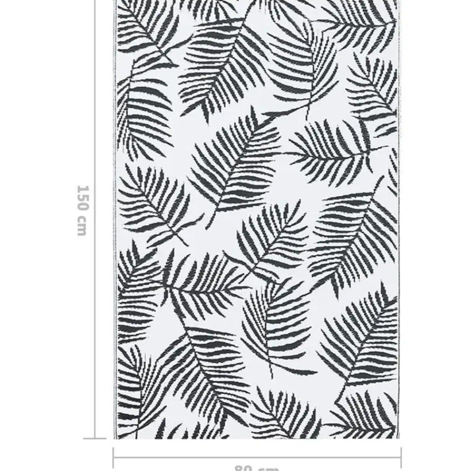 vidaXL - Tuinkleed - Wit - Polyetheen - 80 x 150 cm Best