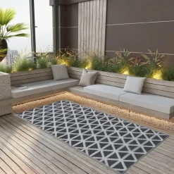 vidaXL - Tuinkleed - Zwart - Polyetheen - 160 x 230 cm