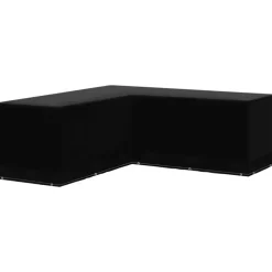 vidaXL - Tuinmeubel Hoes - Zwart - Polyetheen - 250 x 250 x 90 cm Sale