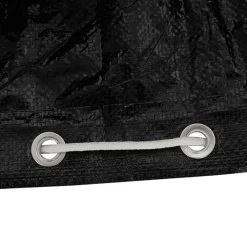 vidaXL - Tuinmeubel Hoes - Zwart - Polyetheen - 250 x 250 x 90 cm Sale