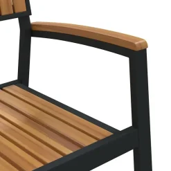 vidaXL - Tuinmeubelen - Bruin - Massief acaciahout - 56 x 57 x 87cm Discount