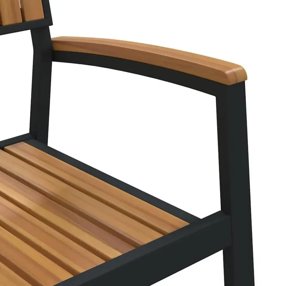 vidaXL - Tuinmeubelen - Bruin - Massief acaciahout - 56 x 57 x 87cm Discount