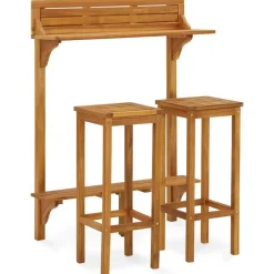 vidaXL - Tuinmeubelset - Bruin - Acaciahout Discount