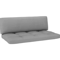 vidaXL - Tuinmiddenbank pallet - Wit - Grenenhout Online