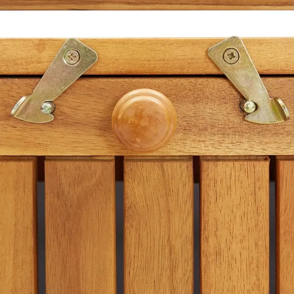 vidaXL - Tuinopbergbank - Bruin - Acaciahout- 120 cm Sale