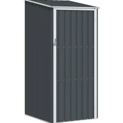 vidaXL - Tuinschuur - Antraciet - Staal Online