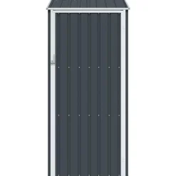 vidaXL - Tuinschuur - Antraciet - Staal Online