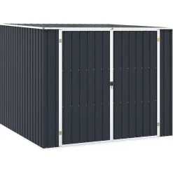 vidaXL - Tuinschuur - Antraciet - Staal Discount