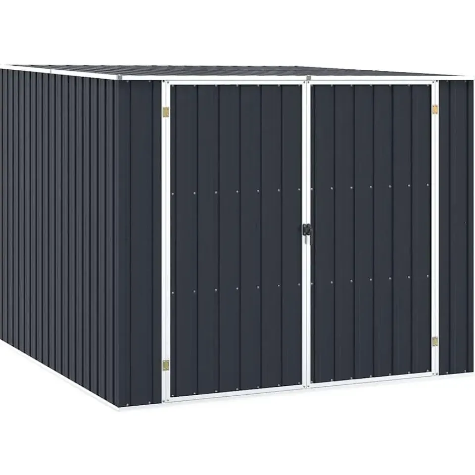 vidaXL - Tuinschuur - Antraciet - Staal Discount