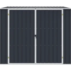 vidaXL - Tuinschuur - Antraciet - Staal Discount
