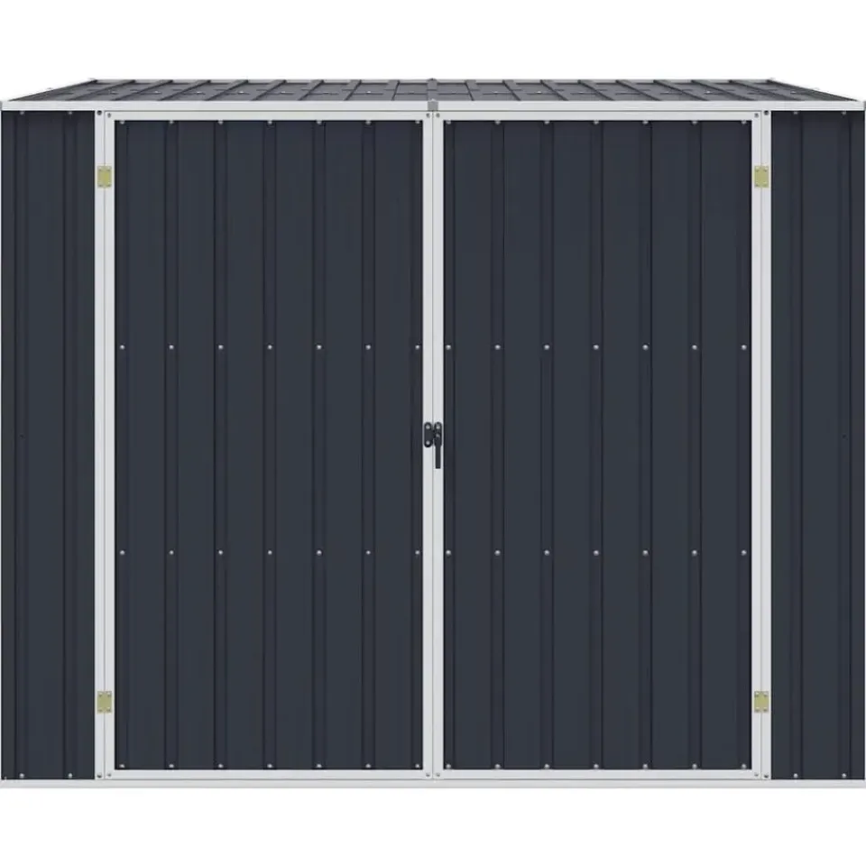 vidaXL - Tuinschuur - Antraciet - Staal Discount