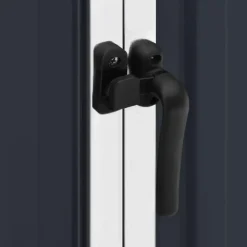 vidaXL - Tuinschuur - Antraciet - Staal Discount