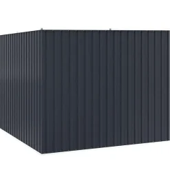 vidaXL - Tuinschuur - Antraciet - Staal Discount