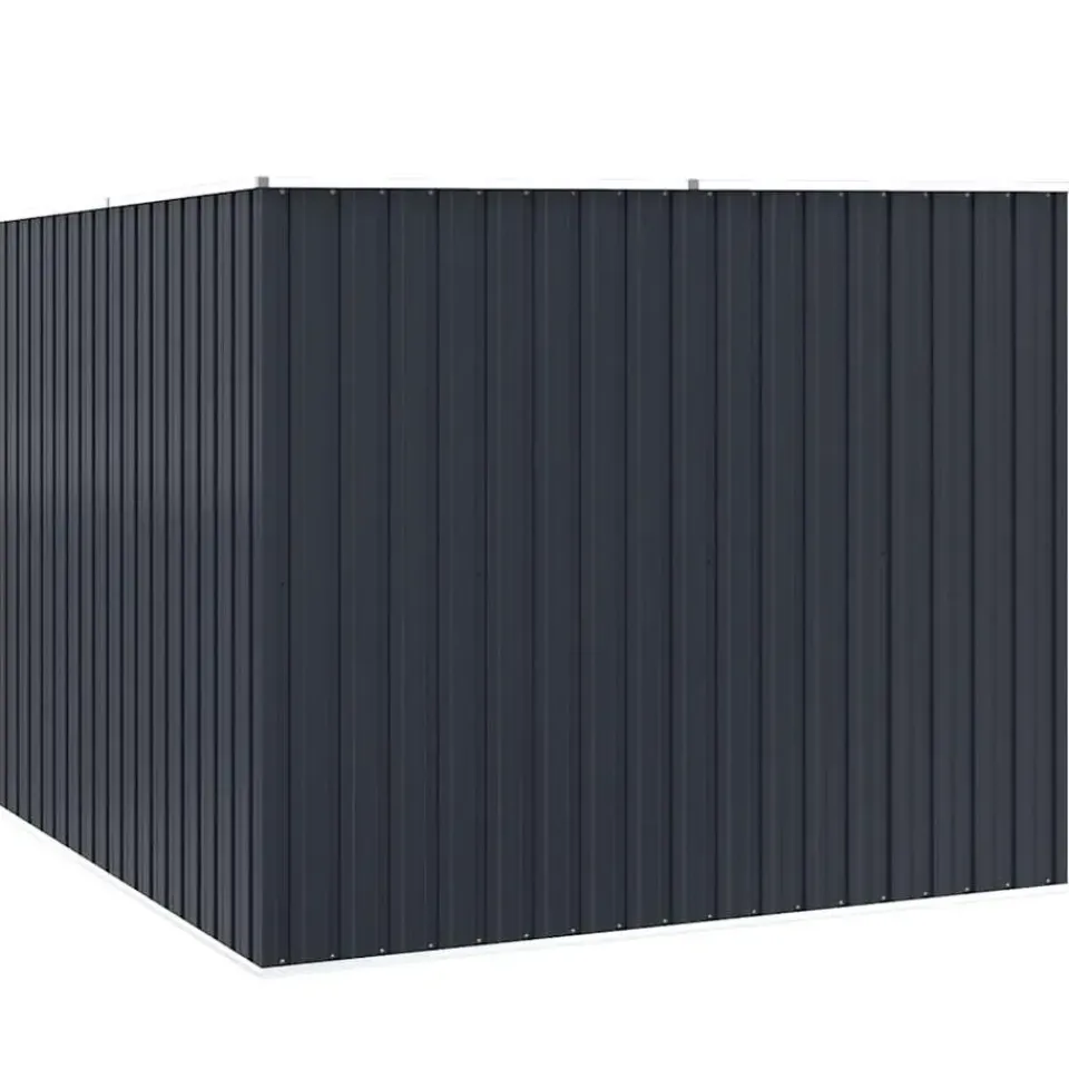vidaXL - Tuinschuur - Antraciet - Staal Discount