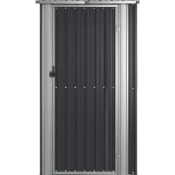 vidaXL - Tuinschuur - Antraciet - Staal Outlet