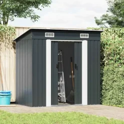 vidaXL - Tuinschuur - Antraciet - Staal Sale