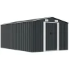 vidaXL - Tuinschuur - Antraciet - Staal Sale