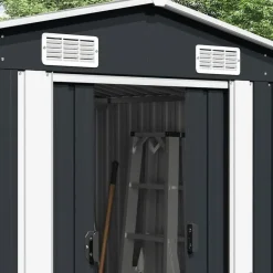 vidaXL - Tuinschuur - Antraciet - Staal Sale