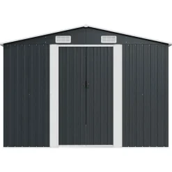 vidaXL - Tuinschuur - Antraciet - Staal Sale