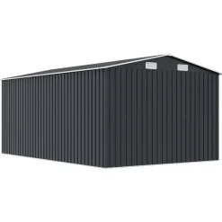 vidaXL - Tuinschuur - Antraciet - Staal Sale
