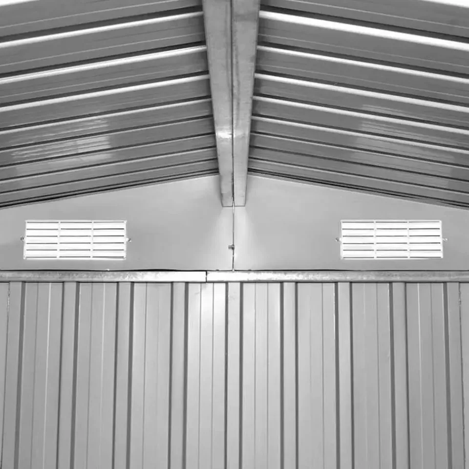 vidaXL - Tuinschuur - Antraciet - Staal Hot