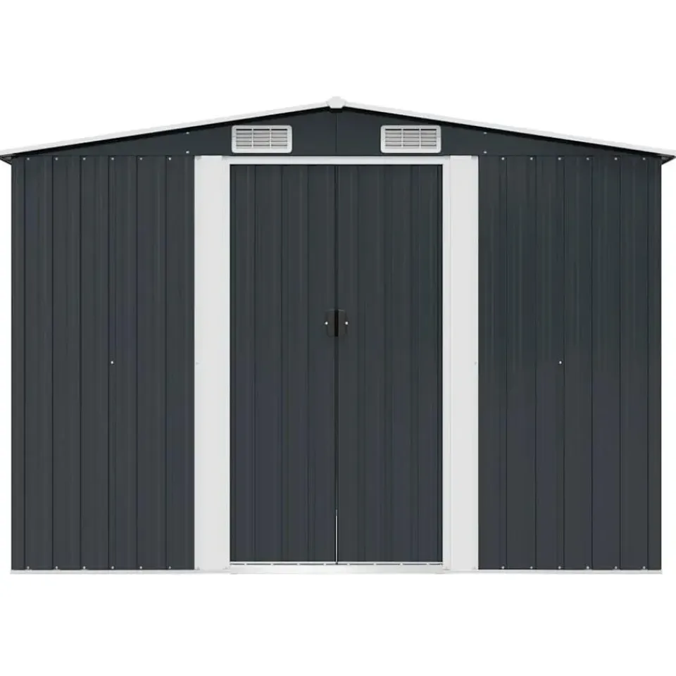 vidaXL - Tuinschuur - Antraciet - Staal Hot
