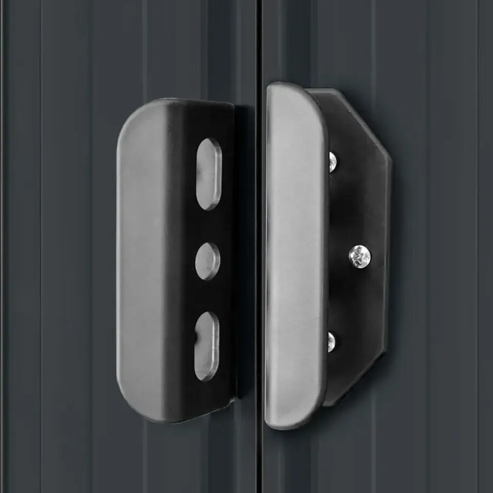 vidaXL - Tuinschuur - Antraciet - Staal Hot