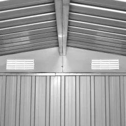 vidaXL - Tuinschuur - Groen - Staal Best