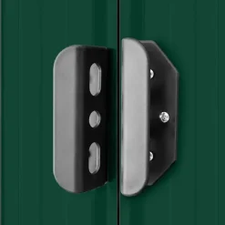 vidaXL - Tuinschuur - Groen - Staal Best