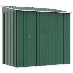 vidaXL - Tuinschuur - Groen - Staal Sale