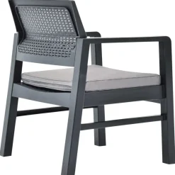 vidaXL - Tuinset - Antraciet - Kunststof Discount