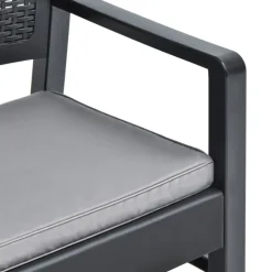 vidaXL - Tuinset - Antraciet - Kunststof Discount