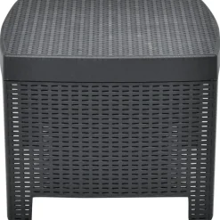 vidaXL - Tuinset - Antraciet - Kunststof Discount