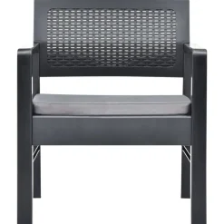 vidaXL - Tuinset - Antraciet - Kunststof Discount