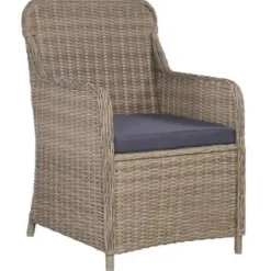 vidaXL - Tuinset - Bruin - Poly rattan Online