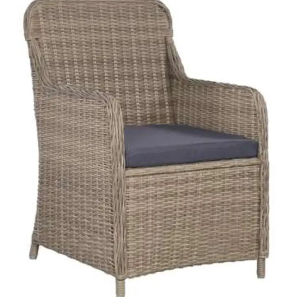 vidaXL - Tuinset - Bruin - Poly rattan Online