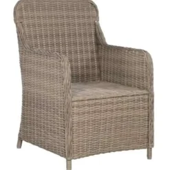 vidaXL - Tuinset - Bruin - Poly rattan Online