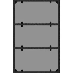 vidaXL - Tuinset - Zwart - Poly rattan - 6 stuks - Met kussens Discount