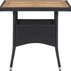 vidaXL - Tuinset - Zwart - Rattan Outlet