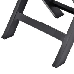 vidaXL - Tuinstoel - Antraciet - Kunststof - 2 stuks Discount