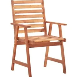 vidaXL - Tuinstoel - Bruin - Hout - 2 stuks Clearance