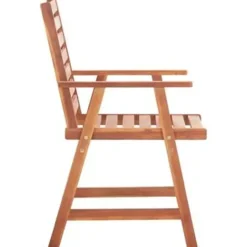 vidaXL - Tuinstoel - Bruin - Hout - 2 stuks Clearance