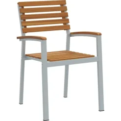 vidaXL - Tuinstoel - Bruin - Massief acaciahout - 56 x 57 x 87cm Sale