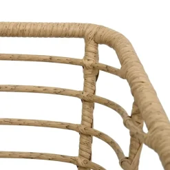 vidaXL - Tuinstoel - Bruin - Poly rattan - 2 stuks