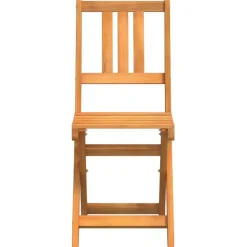 vidaXL - Tuinstoel - Bruin - Massief acaciahout - 36 x 46 x 86cm Best