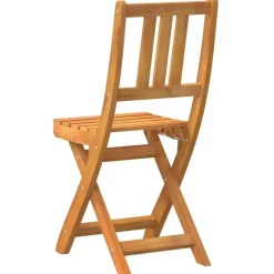 vidaXL - Tuinstoel - Bruin - Massief acaciahout - 36 x 46 x 86cm Best