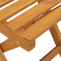 vidaXL - Tuinstoel - Bruin - Massief acaciahout - 36 x 46 x 86cm Best